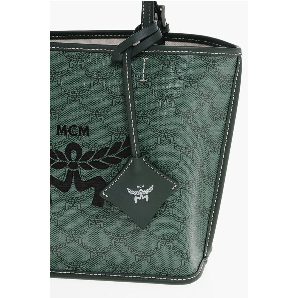 MCM Monogramm Öko-Leder HIMMEL Tragetasche