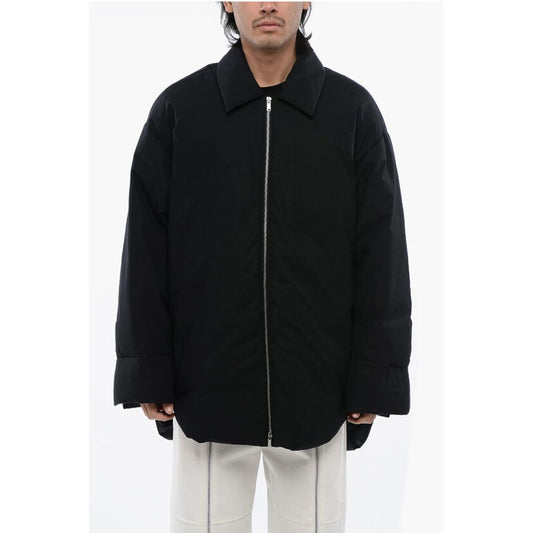 Jil Sander Daunenjacke mit Reißverschluss und Kragen