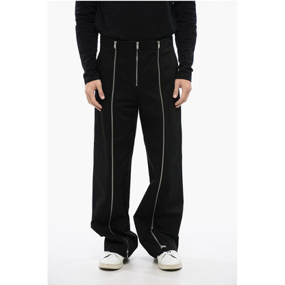 Jil Sander Hochtaillierte Hose mit Reißverschluss