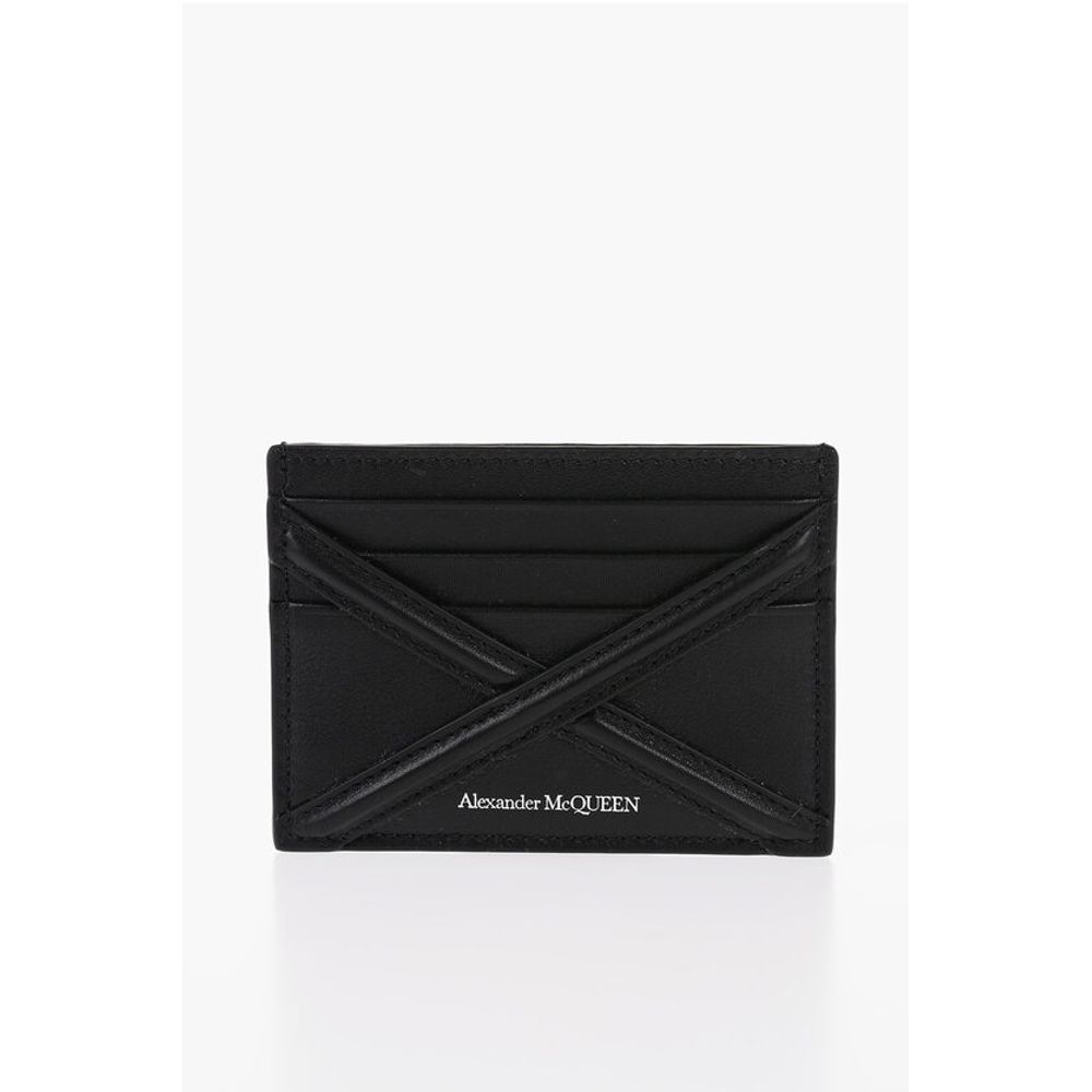 Alexander McQueen Leder-Kartenhalter