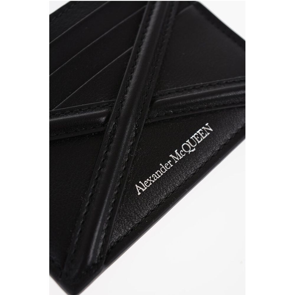Alexander McQueen Leder-Kartenhalter