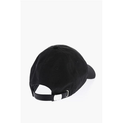 Alexander McQueen Baumwollmütze mit geprägtem Logo