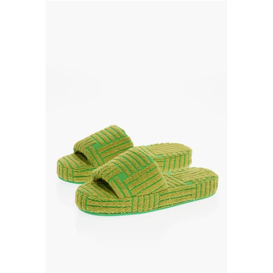 Bottega Veneta Jacquard-Frottier GEOMETRIC SPONGE Schieber