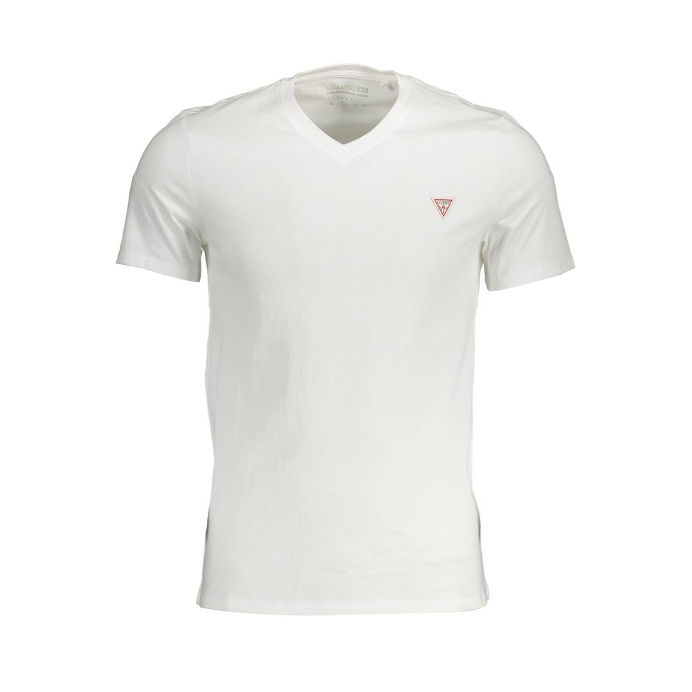 Guess Jeans T-Shirt aus weißer Baumwolle