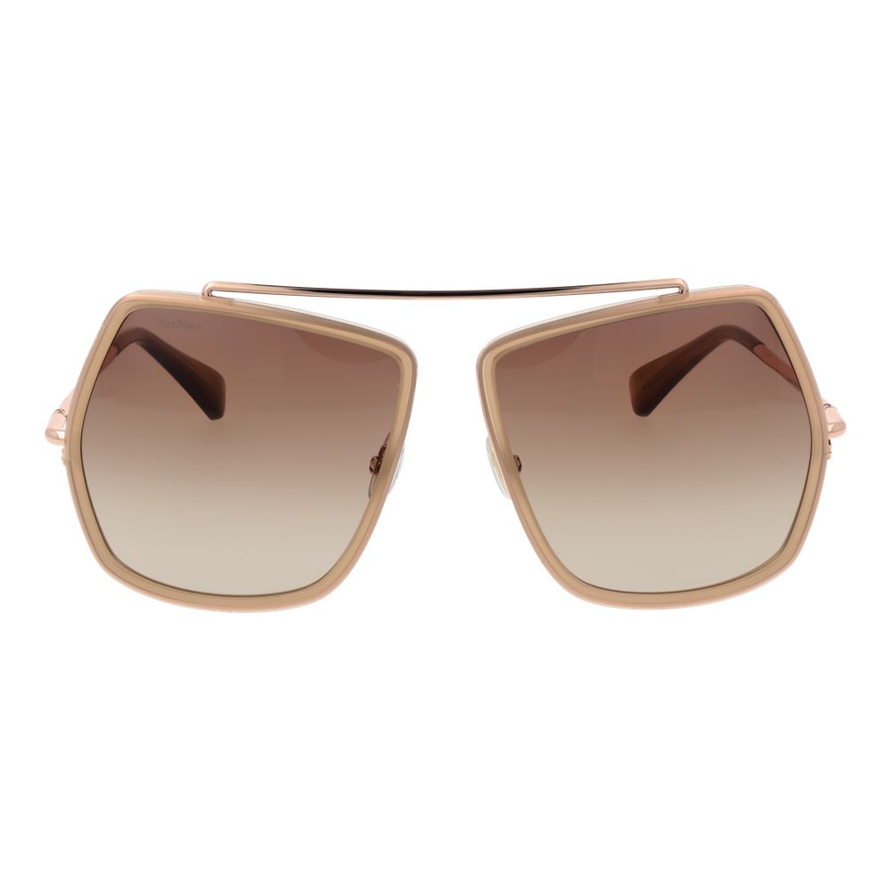 Max Mara Beige Frauen Sonnenbrille