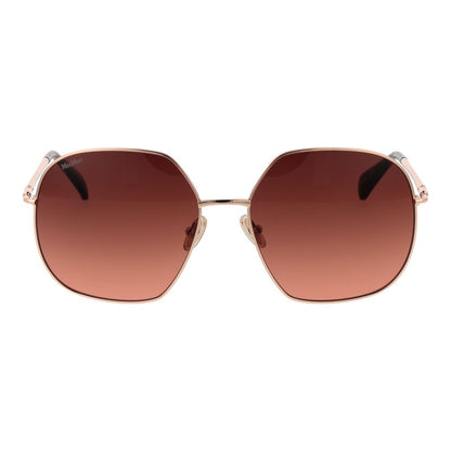 Max Mara Rose Gold Frauen Sonnenbrille