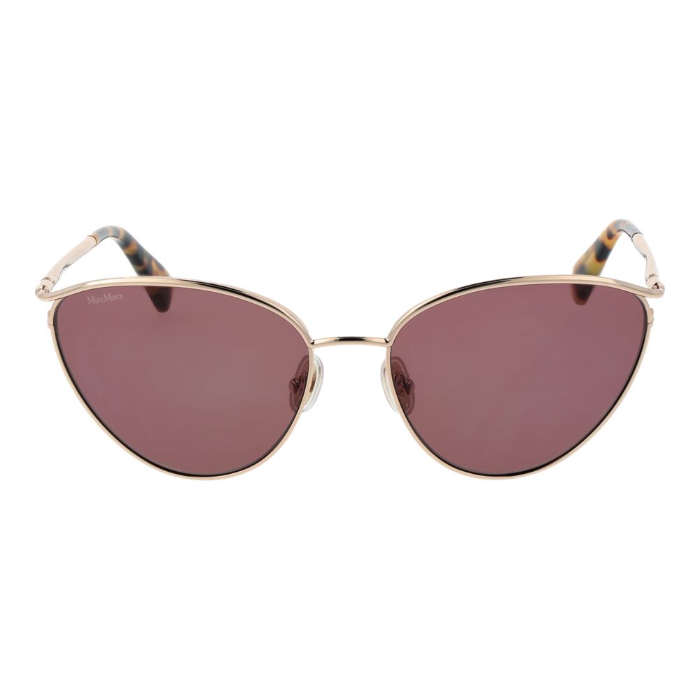 Max Mara Gold Frauen Sonnenbrille