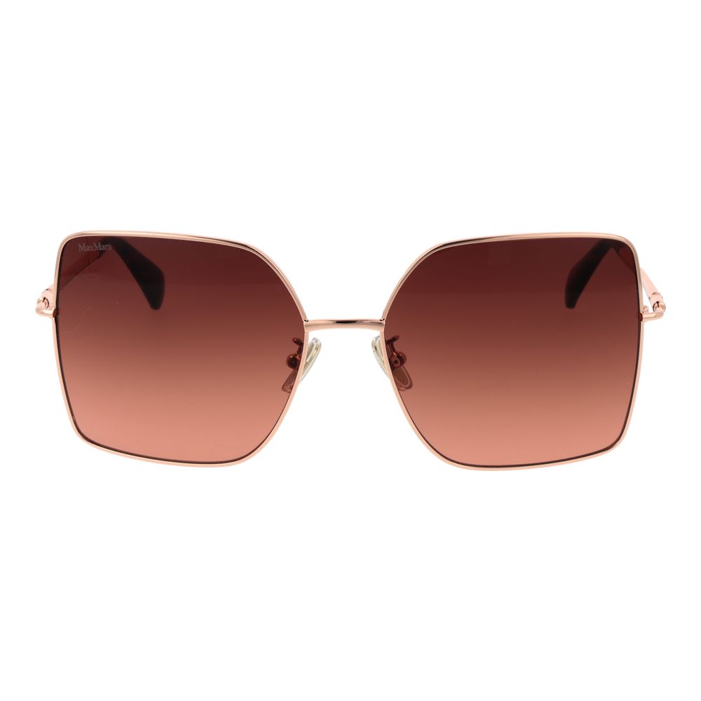 Max Mara Rose Gold Frauen Sonnenbrille
