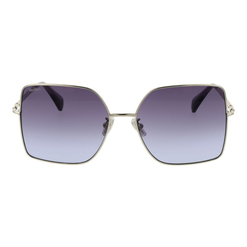 Max Mara Silberne Frauen-Sonnenbrille