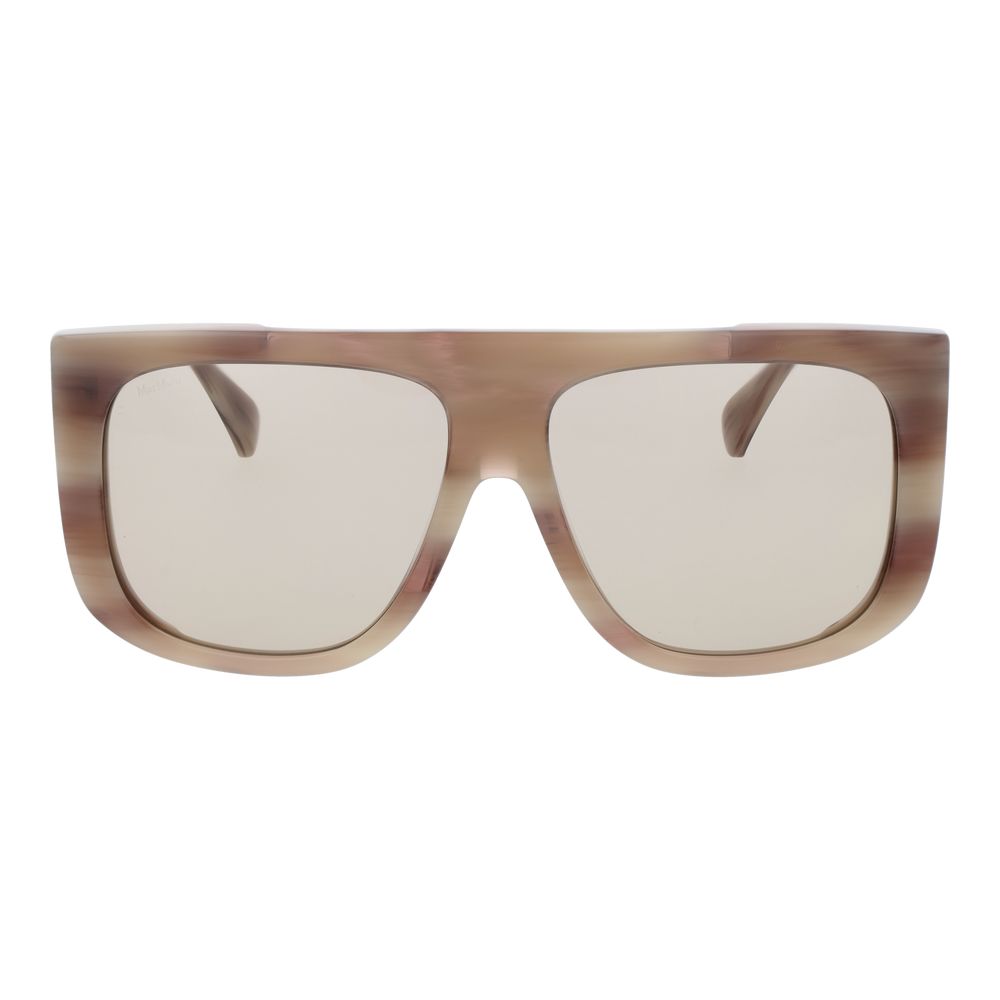 Max Mara Creme Frauen Sonnenbrille
