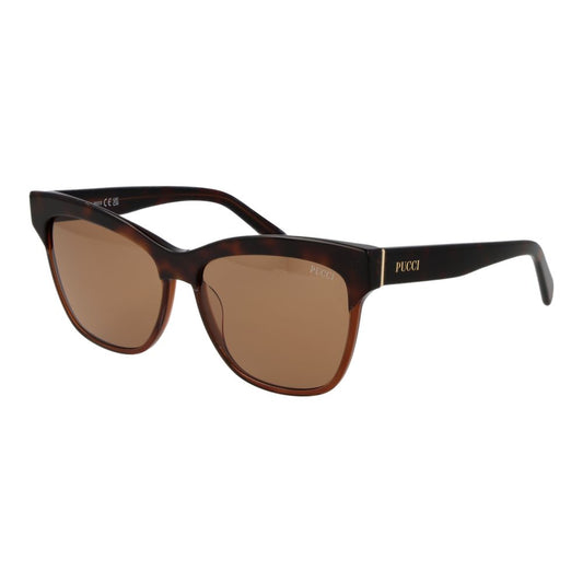 Emilio Pucci Braun Frauen Sonnenbrille