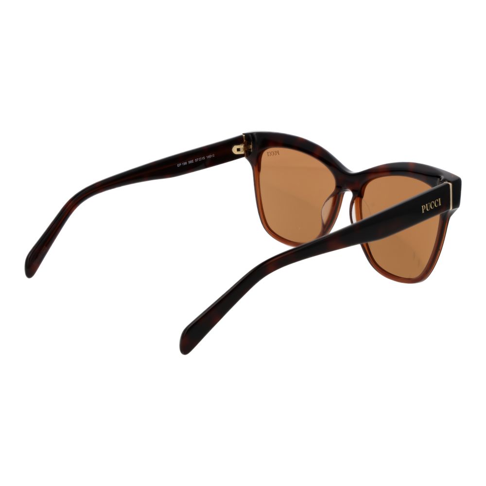 Emilio Pucci Braun Frauen Sonnenbrille
