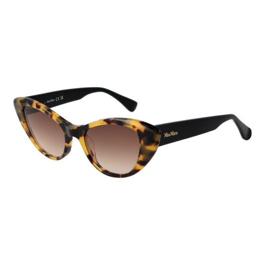 Max Mara Gelbe Frauen Sonnenbrille