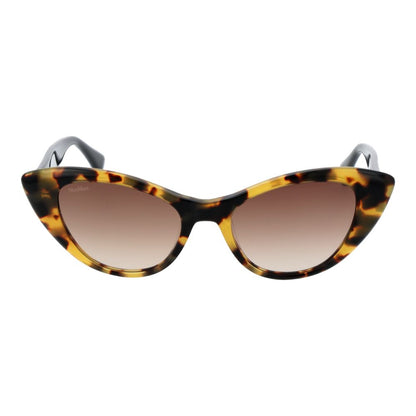 Max Mara Gelbe Frauen Sonnenbrille