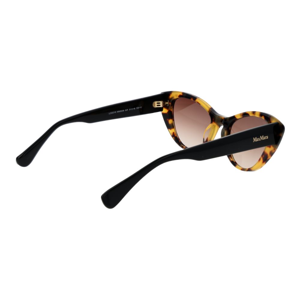 Max Mara Gelbe Frauen Sonnenbrille