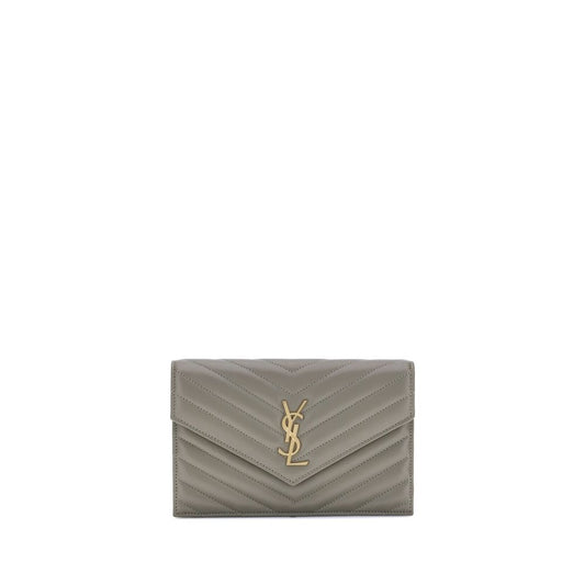 Saint Laurent Brieftasche mit Schulterriemen