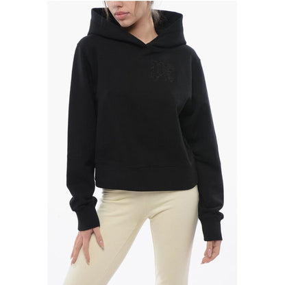 Palm Angels Kapuzenpulli aus gebürsteter Baumwolle mit gestickter Kapuze