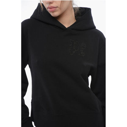 Palm Angels Kapuzenpulli aus gebürsteter Baumwolle mit gestickter Kapuze