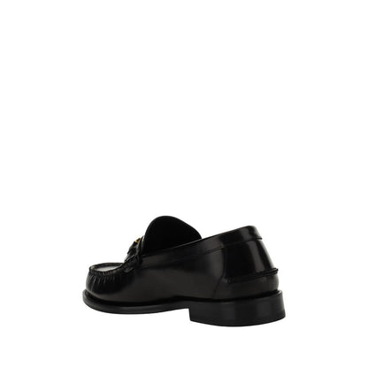 Versace Leder-Halbschuhe