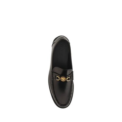Versace Leder-Halbschuhe