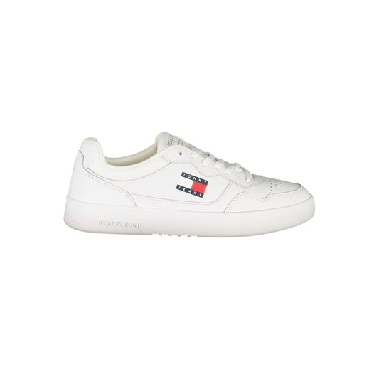 Tommy Hilfiger Weißes Leder Herren Sneaker