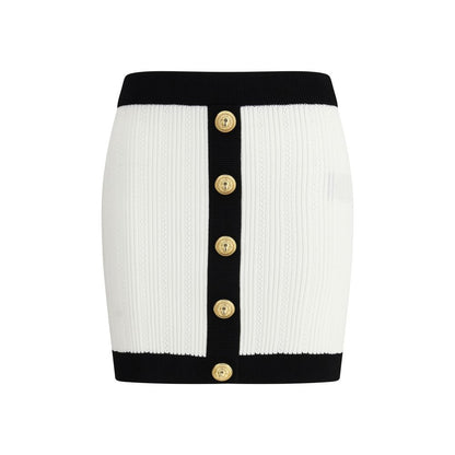 Balmain Strickminirock