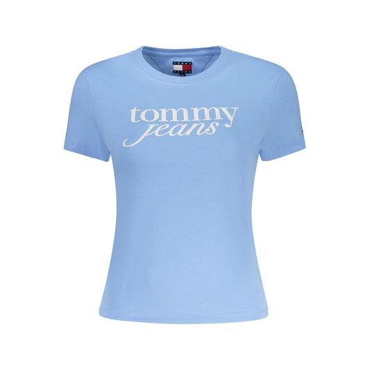 Tommy Hilfiger Blaue Baumwoll-Oberteile &amp