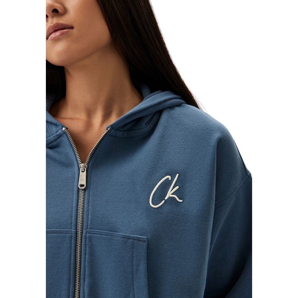 Calvin Klein Jeans Hellblauer Baumwollpullover