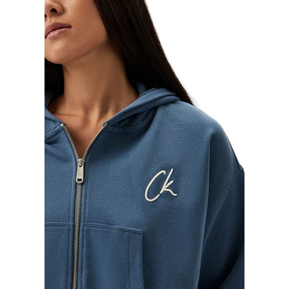 Calvin Klein Jeans Hellblauer Baumwollpullover
