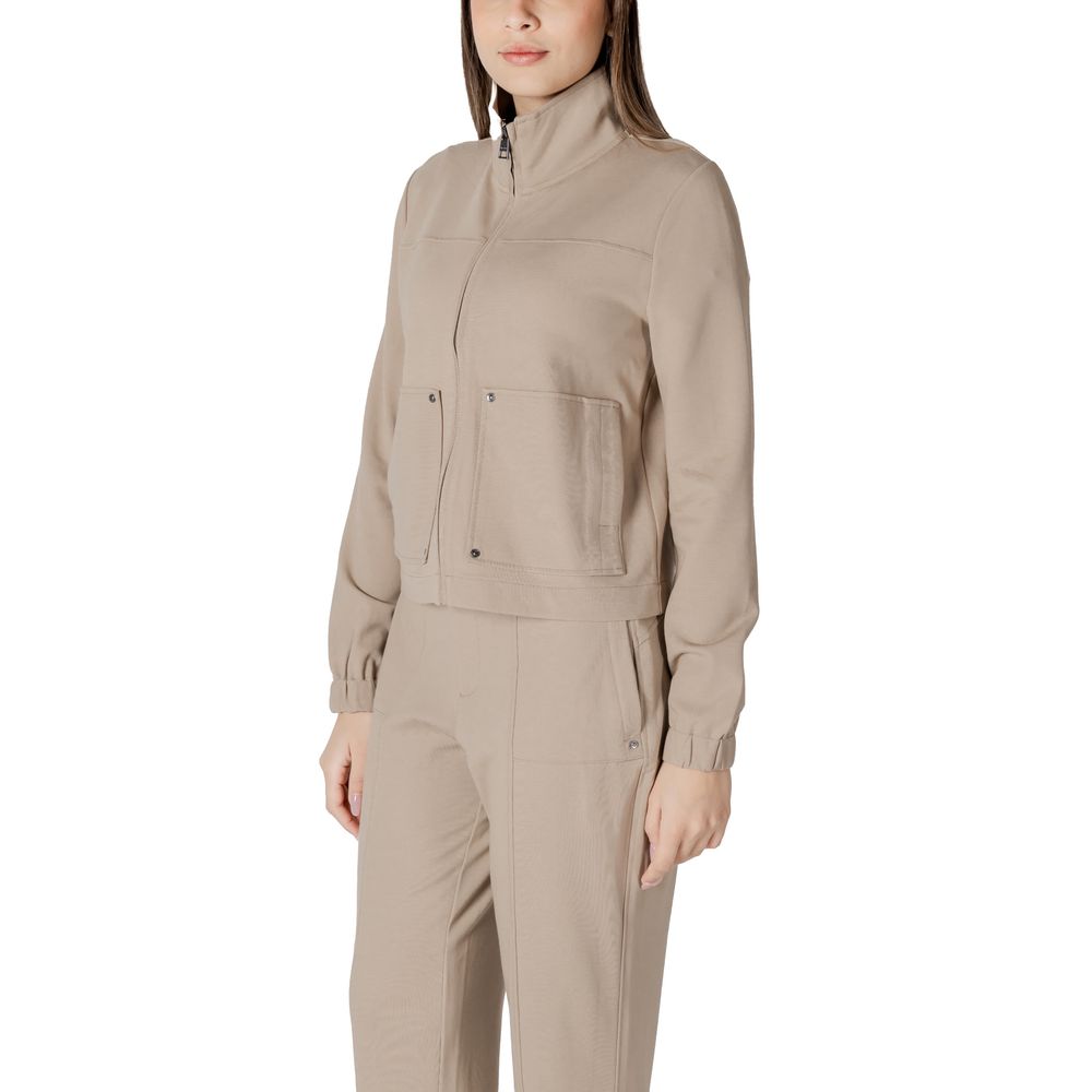 Street One Beige Viskose Jacken &amp