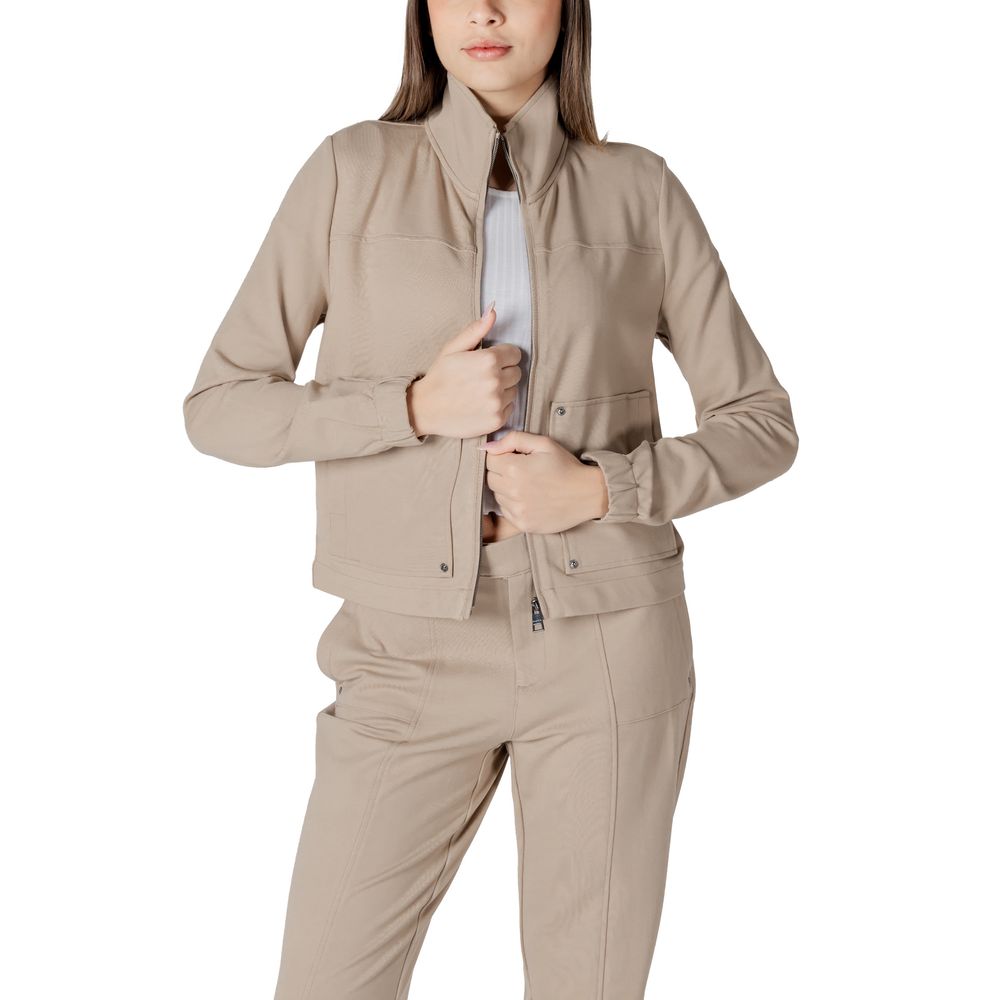 Street One Beige Viskose Jacken &amp