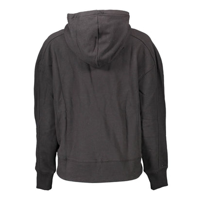 Calvin Klein Schwarzer Baumwollpullover für Frauen