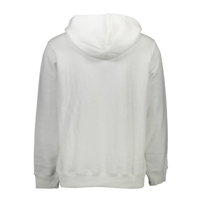 Calvin Klein Weißer Baumwollpullover für Männer