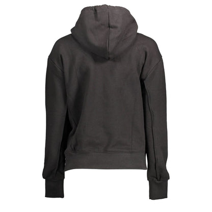 Calvin Klein Schwarzer Baumwollpullover für Frauen