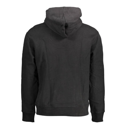 Calvin Klein Schwarzer Baumwollpullover für Männer