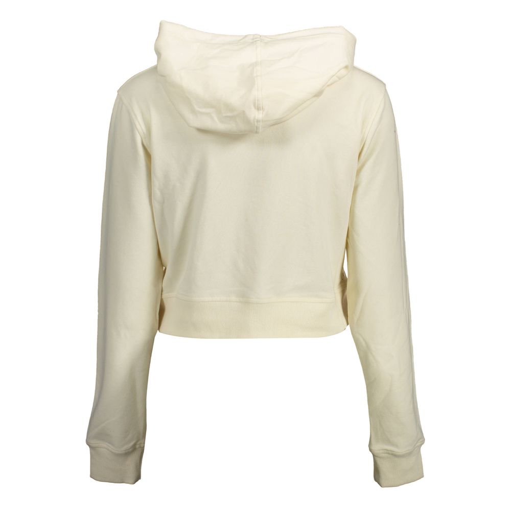 Calvin Klein Weißer Baumwollpullover für Frauen