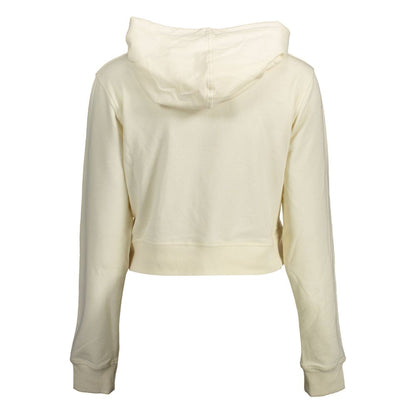 Calvin Klein Weißer Baumwollpullover für Frauen