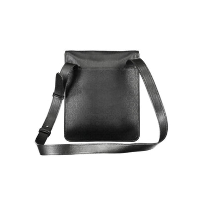 Calvin Klein Schwarze Polyester-Umhängetasche