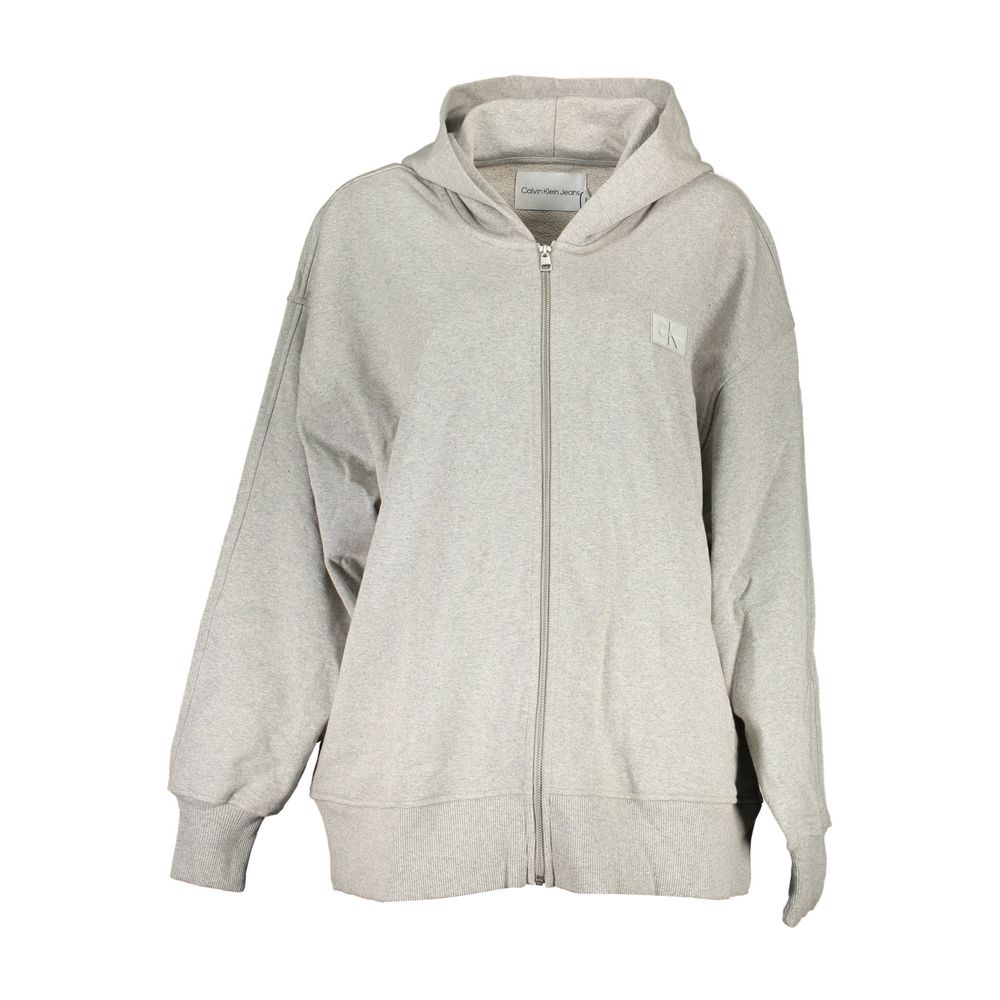 Calvin Klein Graues Baumwoll-Sweatshirt