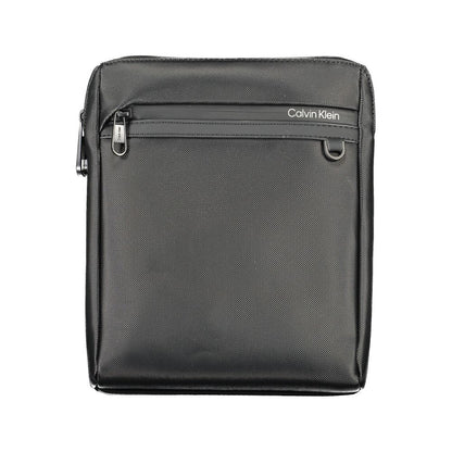 Calvin Klein Schwarze Polyester-Umhängetasche