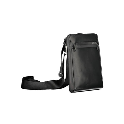 Calvin Klein Schwarze Polyester-Umhängetasche