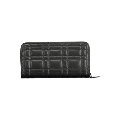 Calvin Klein Schwarzes Polyester Portemonnaie