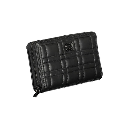 Calvin Klein Schwarzes Polyester Portemonnaie