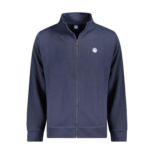North Sails Blauer Baumwollpullover