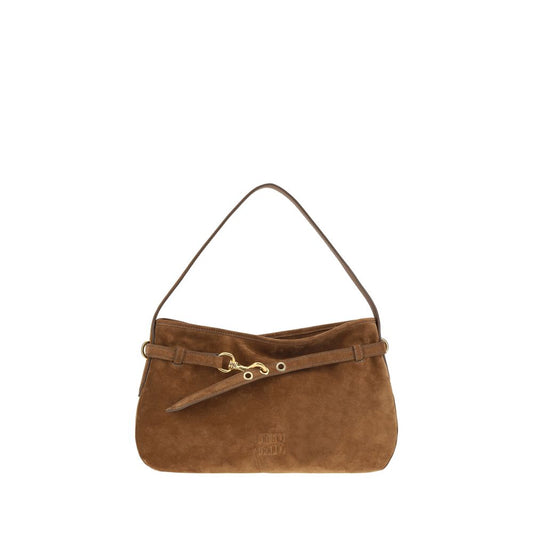 Miu Miu Aventure Wildleder-Umhängetasche