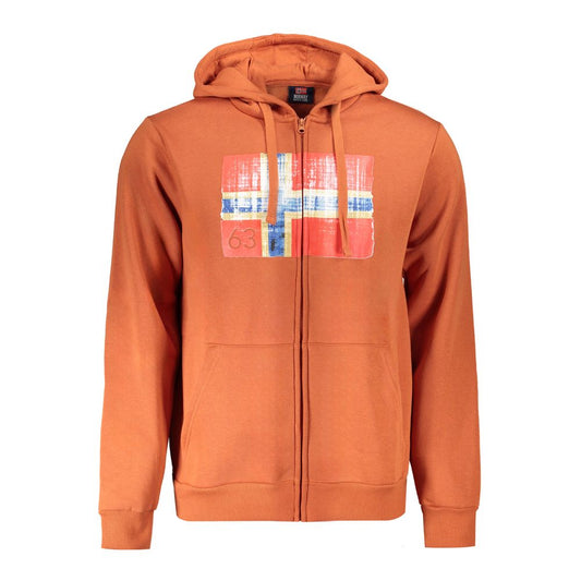 Norway 1963 Brauner Baumwollpullover