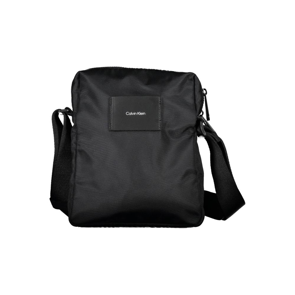 Calvin Klein Schwarze Polyester-Umhängetasche