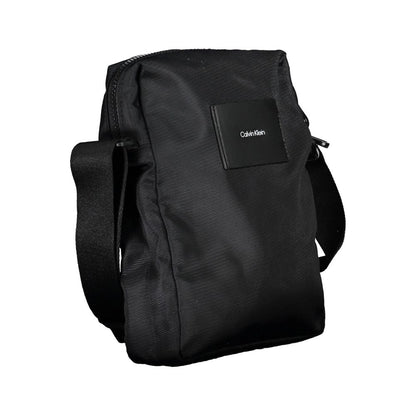 Calvin Klein Schwarze Polyester-Umhängetasche
