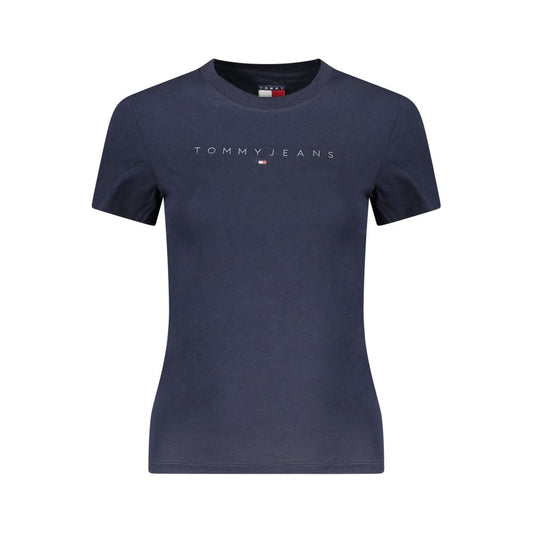 Tommy Hilfiger Blaue Baumwoll-Oberteile &amp