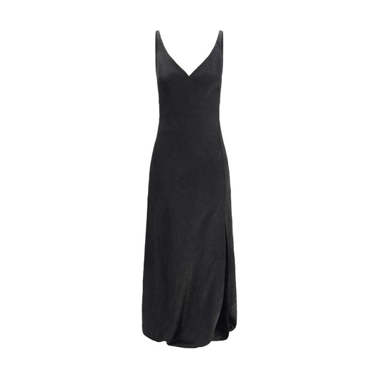 Alexander McQueen Rissiges Finish Langes Kleid